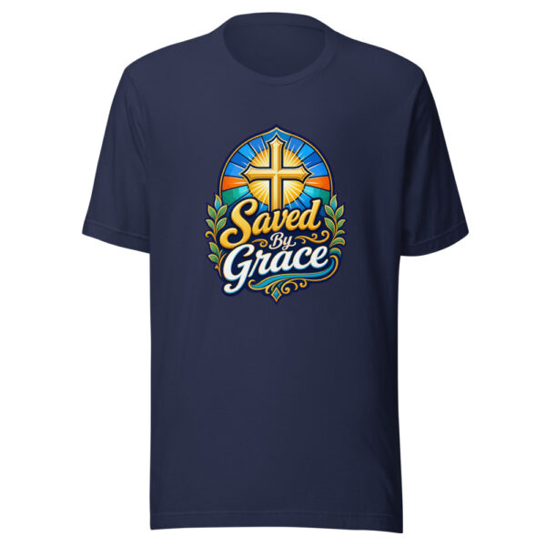 Saved By Grace Graphic Tee front view