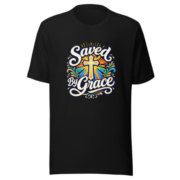Saved By Grace Graphic Tee mockup 2 Saved By Grace Graphic Tee mockup 2