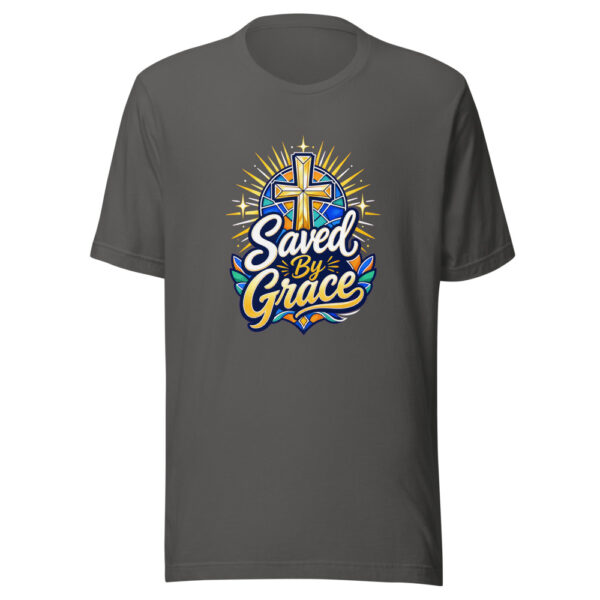 Saved By Grace Graphic Tee mockup 3 Saved By Grace Graphic Tee mockup 3