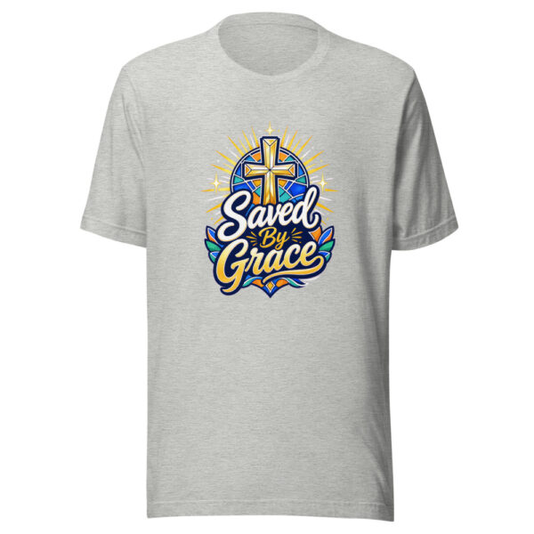Saved By Grace Graphic Tee mockup 4 Saved By Grace Graphic Tee mockup 4