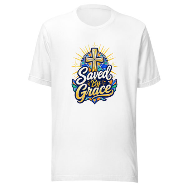 Saved By Grace Graphic Tee mockup 5 Saved By Grace Graphic Tee mockup 5