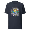 Saved By Grace Graphic Tee mockup 7 Saved By Grace Graphic Tee mockup 7