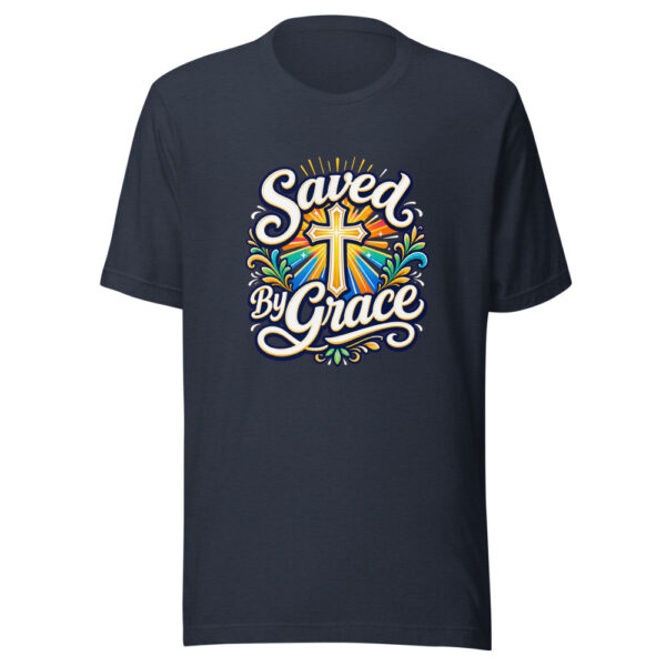 Saved By Grace Graphic Tee mockup 7 Saved By Grace Graphic Tee mockup 7