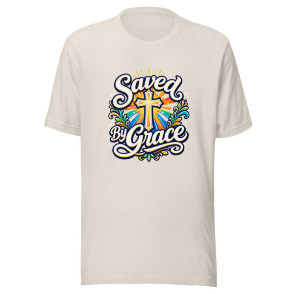 Saved By Grace Graphic Tee mockup 8 Saved By Grace Graphic Tee mockup 8