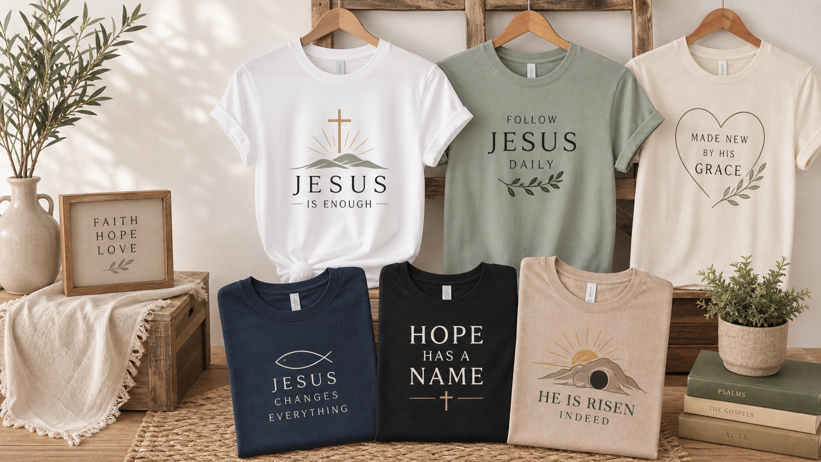 Shirts About Jesus graphic t-shirt collection