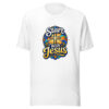 Start With Jesus Graphic Tee mockup 3