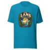 The Lamb Shall Lead Rev. 7:17 Heartbeat-20260613-manual-codex Graphic Tee mockup 3