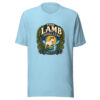 The Lamb Shall Lead Rev. 7:17 Heartbeat-20260613-manual-codex Graphic Tee mockup 5
