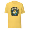 The Lamb Shall Lead Rev. 7:17 Heartbeat-20260613-manual-codex Graphic Tee mockup 6