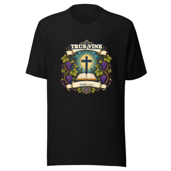 TRUE VINE Heartbeat-20260614-shirtsaboutjesus-codex Graphic Tee mockup 1 TRUE VINE Heartbeat-20260614-shirtsaboutjesus-codex Graphic Tee front view