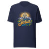Walk Softly With Jesus Graphic Tee mockup 4