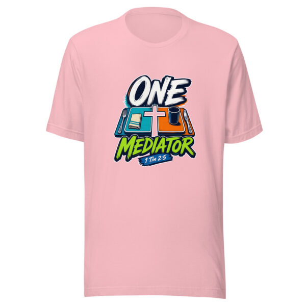 1 Tim 2:5 One Mediator Graphic Tee mockup 18 1 Tim 2:5 One Mediator Graphic Tee mockup 18