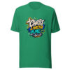 Christ Liveth In Me - Gal 2:20 Graphic Tee mockup 15