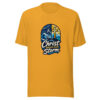 Christ Through Every Storm Graphic Tee mockup 3