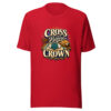 Cross Before Crown Graphic Tee mockup 19