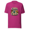 Cross Before Crown Graphic Tee mockup 5