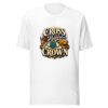 Cross Before Crown Graphic Tee mockup 8