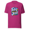 Faith Looks To Jesus Graphic Tee mockup 15