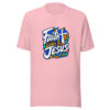 Faith Looks To Jesus Graphic Tee mockup 19