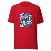 Faith Looks To Jesus Graphic Tee mockup 20