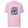 Faith Looks To Jesus Graphic Tee mockup 23