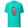Follow The Lamb Graphic Tee mockup 3