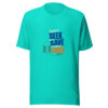 For The Son Of Man Is Come To Seek And To Save That Which Was Lost. — Luke 19:10 Seek-and-save-lost Graphic Tee mockup 1 For The Son Of Man Is Come To Seek And To Save That Which Was Lost. — Luke 19:10 Seek-and-save-lost Graphic Tee front view