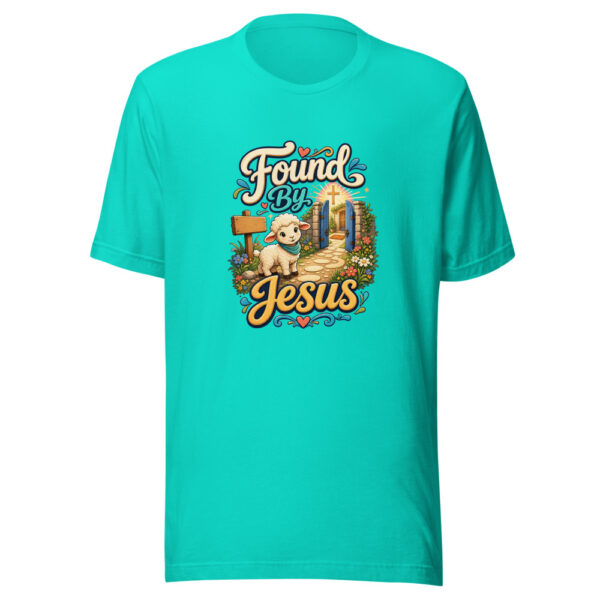 Found By Jesus Graphic Tee mockup 3 Found By Jesus Graphic Tee mockup 3