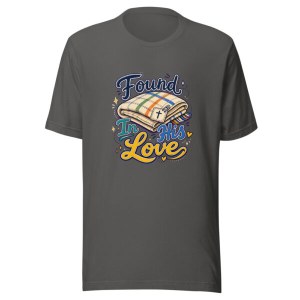 Found In His Love Graphic Tee mockup 10 Found In His Love Graphic Tee mockup 10
