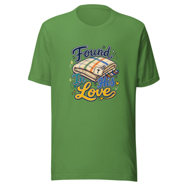 Found In His Love Graphic Tee mockup 16 Found In His Love Graphic Tee mockup 16