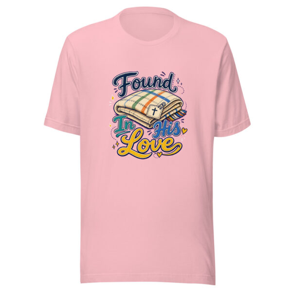 Found In His Love Graphic Tee mockup 18 Found In His Love Graphic Tee mockup 18