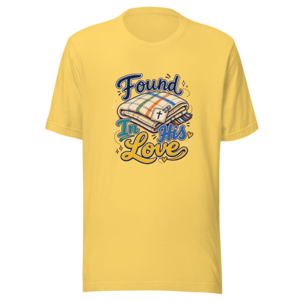 Found In His Love Graphic Tee mockup 20 Found In His Love Graphic Tee mockup 20