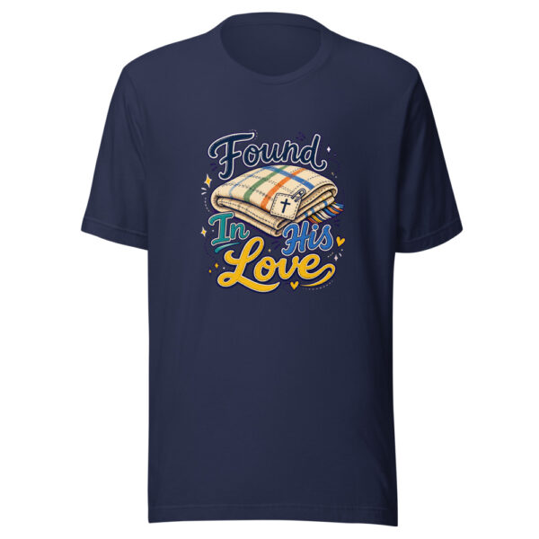 Found In His Love Graphic Tee mockup 9 Found In His Love Graphic Tee mockup 9