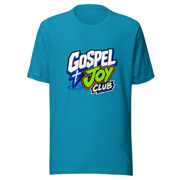 Gospel Joy Club Graphic Tee mockup 2