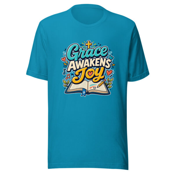 Grace Awakens Joy Graphic Tee front view