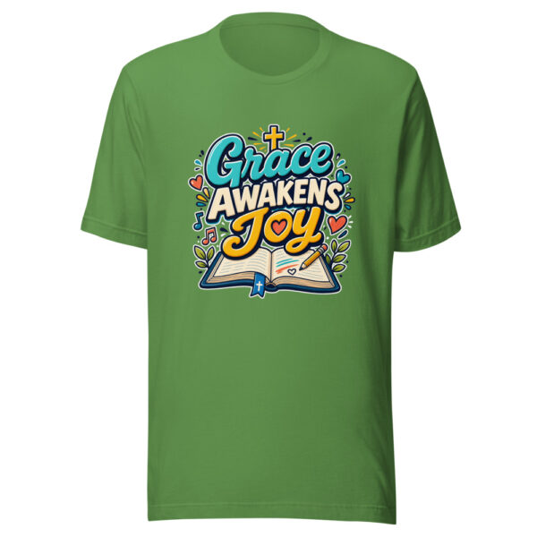 Grace Awakens Joy Graphic Tee mockup 17