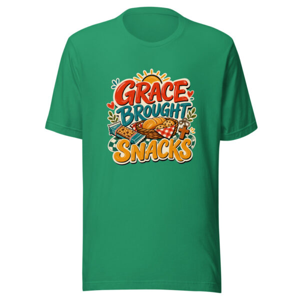 Grace Brought Snacks Heartbeat-20260629T075649Z Graphic Tee mockup 16