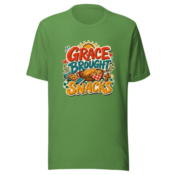 Grace Brought Snacks Heartbeat-20260629T075649Z Graphic Tee mockup 17