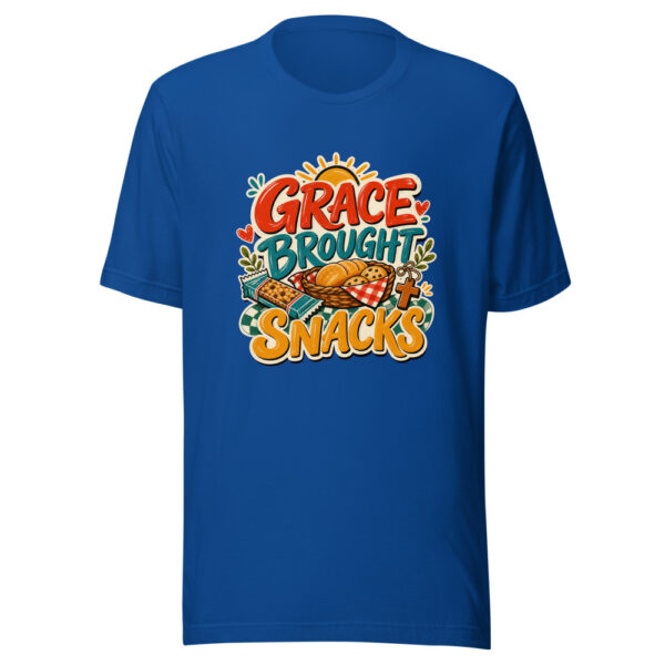 Grace Brought Snacks Heartbeat-20260629T075649Z Graphic Tee mockup 2