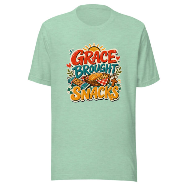 Grace Brought Snacks Heartbeat-20260629T075649Z Graphic Tee mockup 24