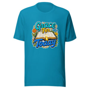Grace For Today Graphic Tee mockup 1 Grace For Today Graphic Tee front view
