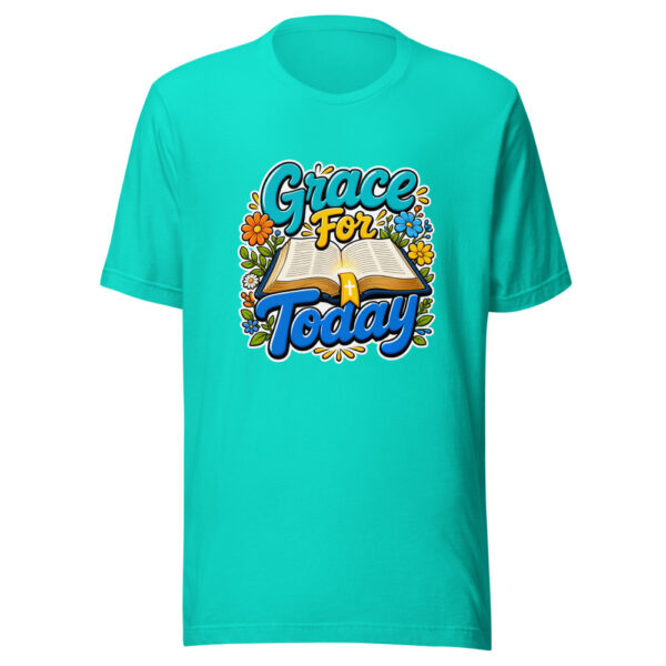 Grace For Today Graphic Tee mockup 3