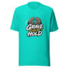 Grave Could Not Hold Graphic Tee mockup 3
