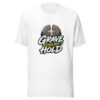 Grave Could Not Hold Graphic Tee mockup 8
