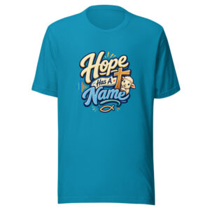 Hope Has A Name Graphic Tee mockup 1 Hope Has A Name Graphic Tee front view