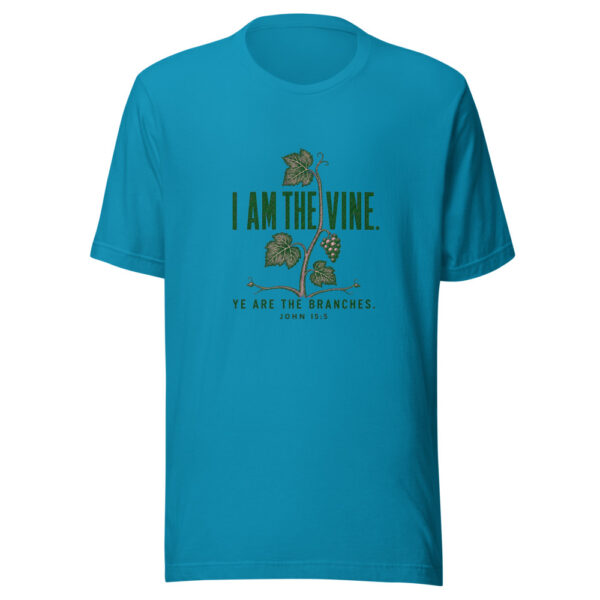 I Am The Vine Ye Are The Branches John 15:5 True-vine-john-15 Graphic Tee mockup 2