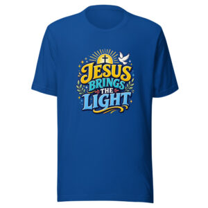 JESUS BRINGS THE LIGHT Heartbeat-20260622-codex-fallback Graphic Tee mockup 1 JESUS BRINGS THE LIGHT Heartbeat-20260622-codex-fallback Graphic Tee front view