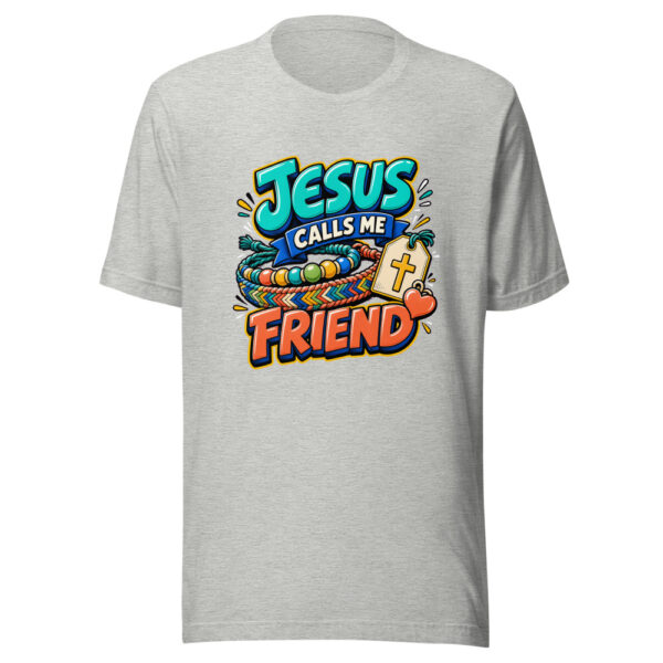 Jesus Calls Me Friend Graphic Tee mockup 11 Jesus Calls Me Friend Graphic Tee mockup 11