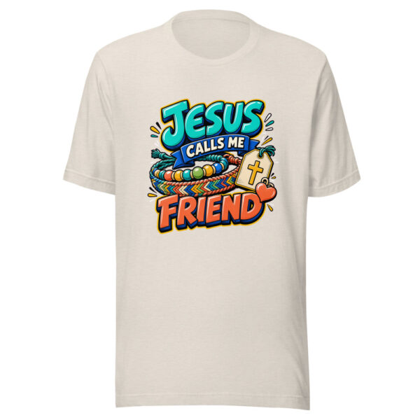 Jesus Calls Me Friend Graphic Tee mockup 14 Jesus Calls Me Friend Graphic Tee mockup 14