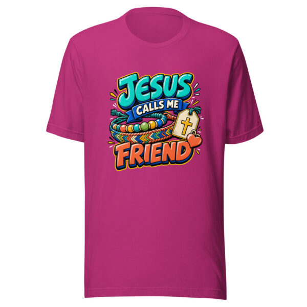 Jesus Calls Me Friend Graphic Tee mockup 15 Jesus Calls Me Friend Graphic Tee mockup 15